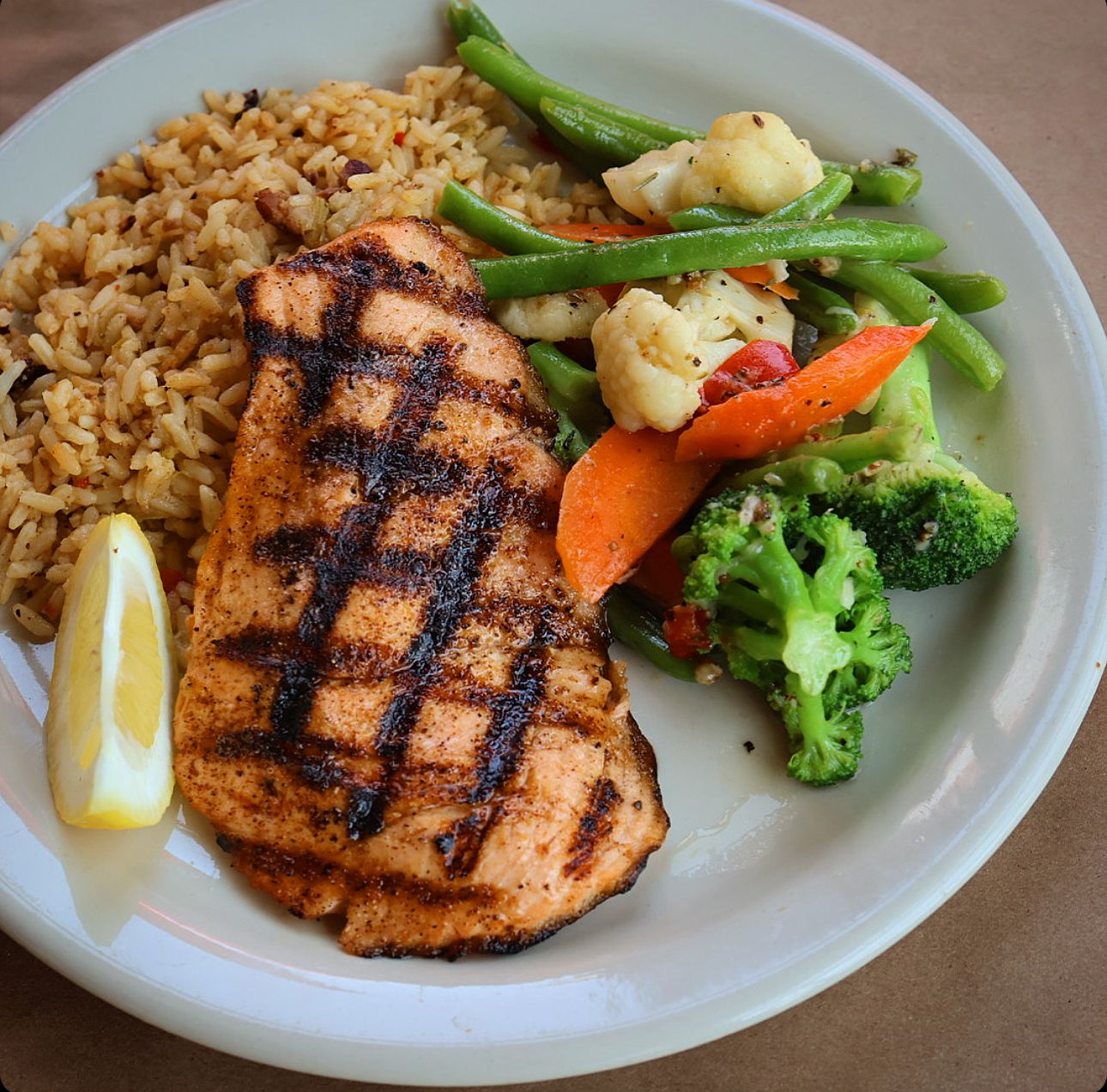 Grilled Salmon