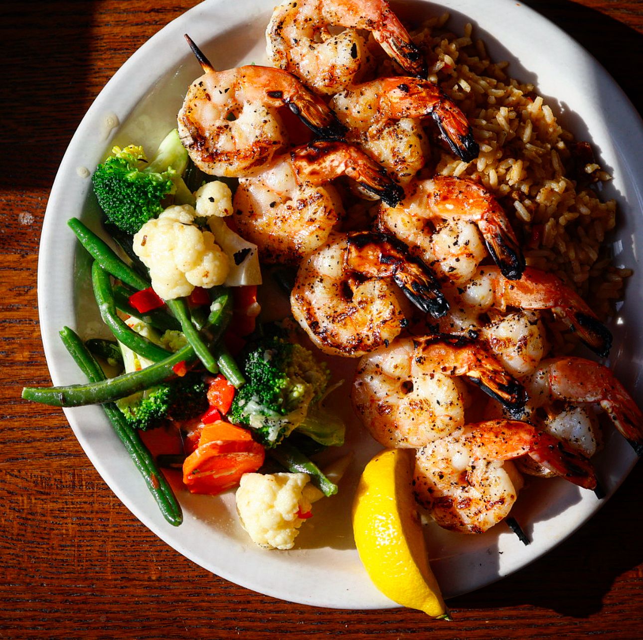 Grilled Shrimp Skewers