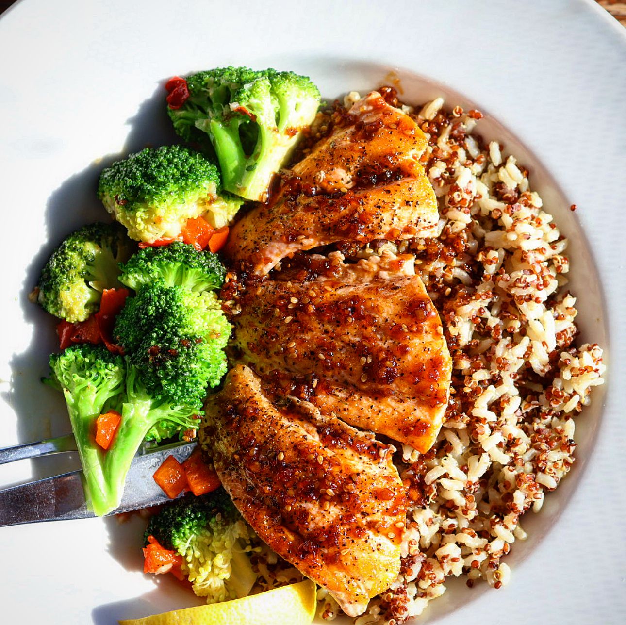 Teriyaki Salmon Bowl